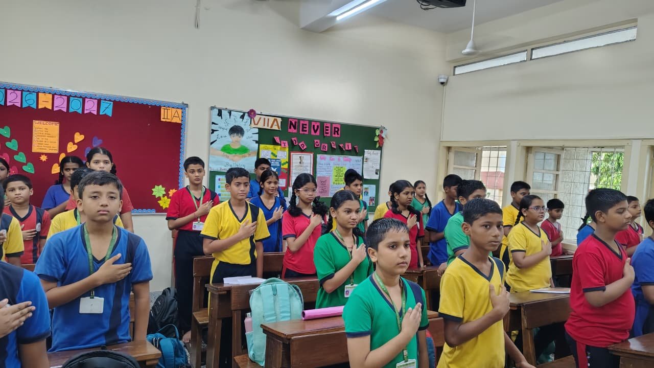 Drug Free India Pledge by students